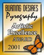Burning Desires Pyrography Art